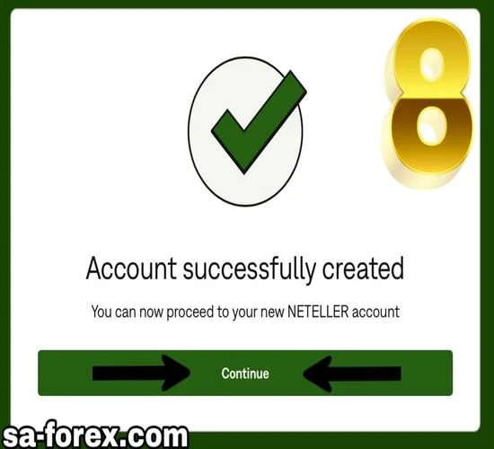 فتح الحساب في بنك Neteller