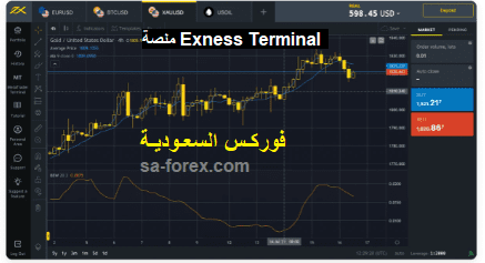 منصة Exness Terminal