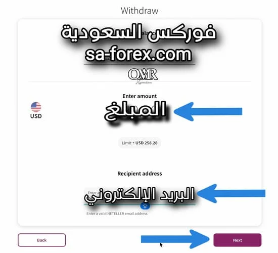 صفحة شحن حساب neteller عن طريق skrill