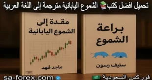 أفضل كتب الشموع اليابانية مترجمة إلى اللغة العربية